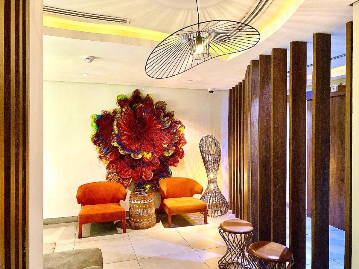 לגוס The White Orchid Hotel מראה חיצוני תמונה